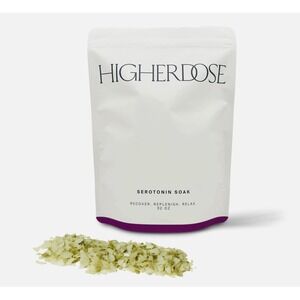 HIGHERDOSE SEROTONIN SOAK 32 oz Recover Replenish Relax Best by 10/2026 Sealed